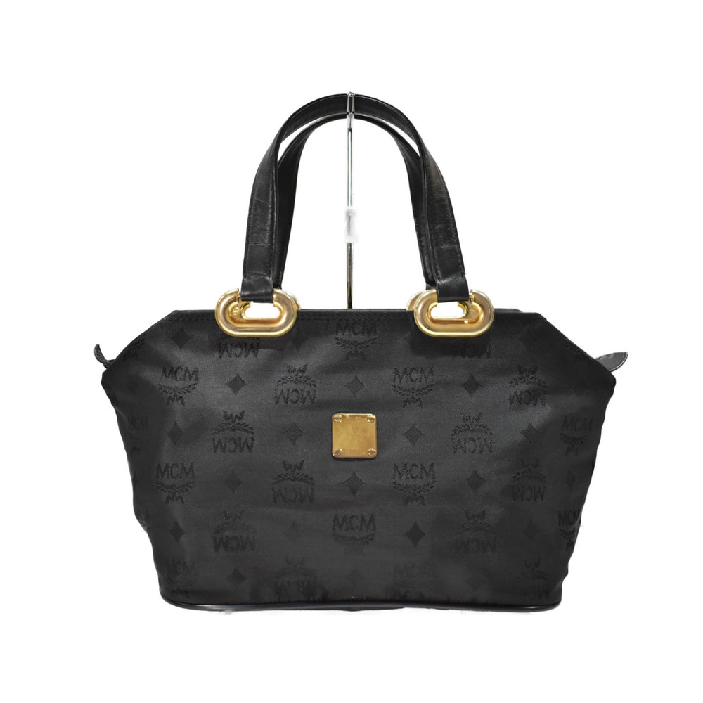 MCM handbag leather black